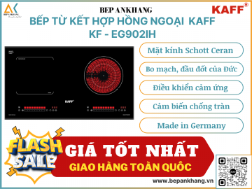 Bếp từ kết hợp hồng ngoại  KAFF   KF - EG902IH - Made in Germany